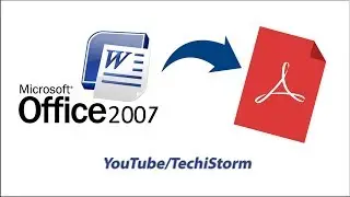 How To Convert Word 2007 documents to PDF | Bangla Tutorial