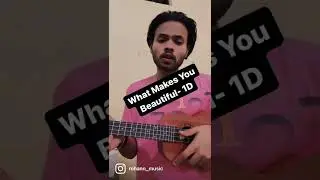 What Makes You Beautiful- Ukulele Cover