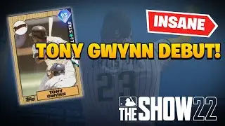 INSANE TONY GWYNN DEBUT! *MOST UNLUCKY* GAME IN MLB The Show 22 HISTORY!