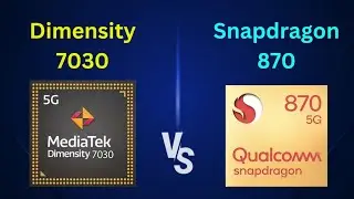 Mediatek Dimensity 7030 vs Qualcomm Snapdragon 870 5G 💥 