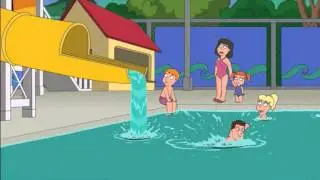 Проделки Питера в аквапарке! Смешные моменты из ГРИФФИНОВ! Funny! Family Guy!