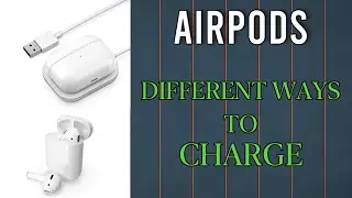 Charging your Airpods with phone?!?! Different ways to charge your Apple Airpods