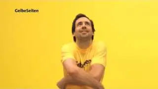The second GelbeSeiten Commercial "Verwandlung".