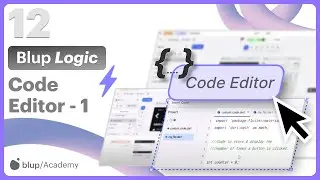 Blup Code Editor: Write your own flutter code in Blup. | Using Global Methods and Variables #flutter