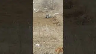 минитрактор, расчистка болота