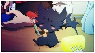 「ＡＭＶ」Servamp ★ Kuro Sleepy Ash ★- Nyan Cat (Calendar door 11)