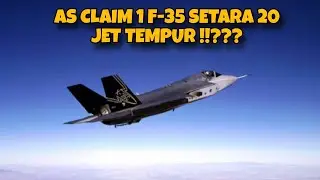 F-35 MILIK AS MENURUT MEREKA SETARA 20 JET TEMPUR BIASA