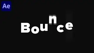 Captivate Your Viewers with this Mind-Blowing Bouncy Text Animation in After Effects | No Plugins