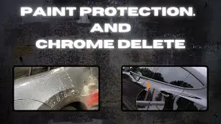 Tesla model s chrome delete and Suntek paint protection ultra gloss