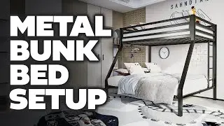 Sturdy & Space-Saving: Review of Ikalido Metal Bunk Bed