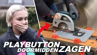 100.000 ABONNEES - PLAYBUTTON doormidden ZAGEN