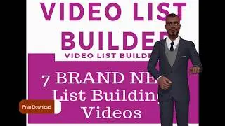 Video List Builder 7 BRAND NEW List Building Videos | Master Resale Rights |