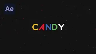 After Effects Tutorial: Smooth Text Animation With Colorful Motion Background