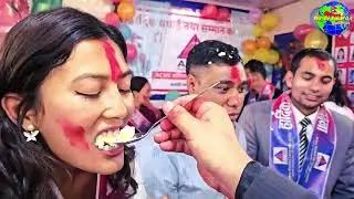 Aceme Korean Bhasa Center ले  कोरियन भाषा उत्तीर्ण गरेका लाइ बधाई तथा सम्मान ,बिदाई कार्यक्रम गर्यो