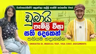 සති දෙකෙන් ෆැමිලි වීසා තනියම හදාගන්න How to get Dubai new family visa with prices