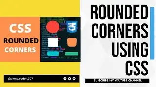 Border Radius Rounded Corners In div Element | HTML+CSS | 