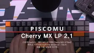 체리 MX LP 2.1 미니 키보드 타이핑(MX LP 적축)