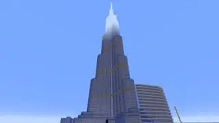 Minecraft Burj Khalifa 828 blocks high Residence!
