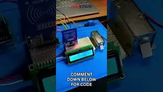 🔐 Smart Door Lock System using RFID & Arduino! 🤖