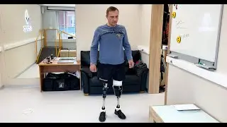 На ПРОТЕЗАХ НОГ без костылей / Поездка в санаторий на протезах ног