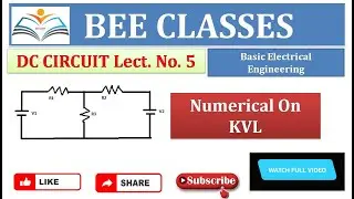 NUMERICAL ON KIRCHHOFF LAW KVL