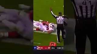 Josh Allen making two big plays that leads to a Dawson Knox touchdown