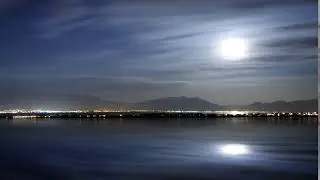 Night City Sky Timelapse - Copyright Free Stock Footage Clip