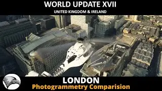 MSFS World Update XVII - 4K Photogrammetry Comparision - Greater London. Does it Shine?