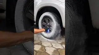 Как работает аэрозольный очиститель колес? #детейлинг