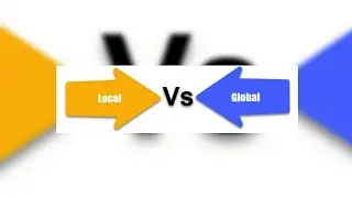 local and global variables in javascript with examples| what is local and global variables | 