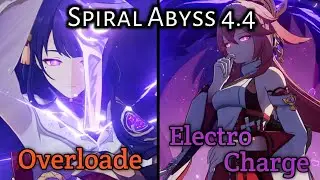 Raiden C0 & Yae Miko C0 | Spiral Abyss 4.4 | Mobile Gameplay