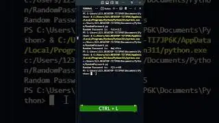 4 WAYS to clear your VSCODE terminal #coding #programmer