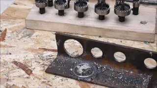 Кольцевые сверла по металлу из быстрорежущей стали