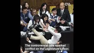 Taiwan's Legislature passes controversial bills to boost its power