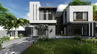 Rendering Residential Villa