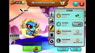 Hatching the new High Ascended Supreme Dragon - Dragon City Mobile
