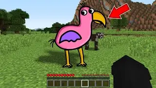 I SUMMONED THE BIRD SAW IN MY MINECRAFT WORLD! HOW TO SUMMON OPILA BIRD GARTEN OF BANBAN MINECRAFT