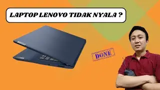 Repair laptop lenovo ideapad slim 3, kasus layar blank hitam