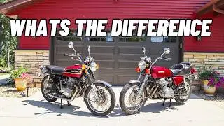 Honda CB750 Standard Model VS Supersport Model