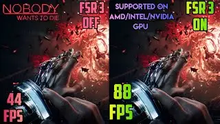 How To Install FSR 3 Frame Gen In Nobody Wants To Die Simple Easy Guide [All GPU]