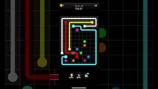 Dot knot - Line & colour puzzle Level 491, 492, 493, 494 & 495