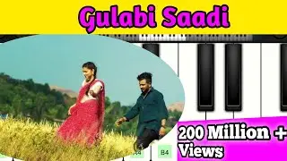 gulabi sadi mobile piano tutorial | @amolmusician