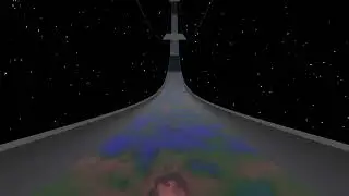 A ringworld flyby