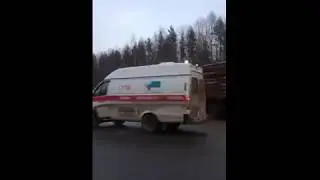 Видео с места ДТП под Ыбом