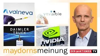 Maydorn: Nvidia, Valneva, Plug Power, Daimler Truck, Tesla, BYD, Standard Lithium, Varta, Ynvisible