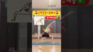 🚨40대 근력운동 필수🚨 #근력운동 #40대다이어트 #스트레칭 #써니요가자세교정기 #써니요가 #홈트는써니요가