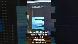 Fastest way to synchronize music or audio for video on premiere pro. 