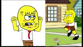 spongebob rants on his character designs