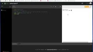 Getting Input in Python