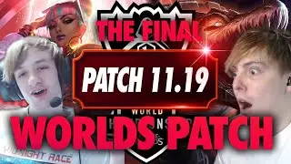 THE FINAL WORLDS 2021 PATCH!! with NEMESIS | LS LoL PATCH NOTES 11.19 RUNDOWN